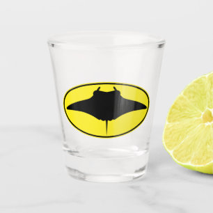 Logo Manta Rochen Schnapsglas