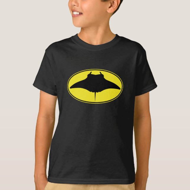 Logo Manta Rochen T-Shirt (Vorderseite)