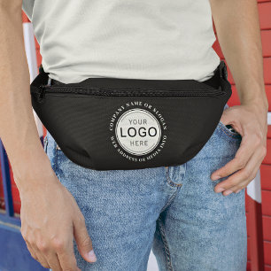 Logo-Marke für Unternehmen Moderne Werbeaktion Bauchtasche