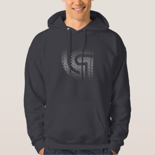 Logo_Mask_Grey_Sweatshirt Hoodie
