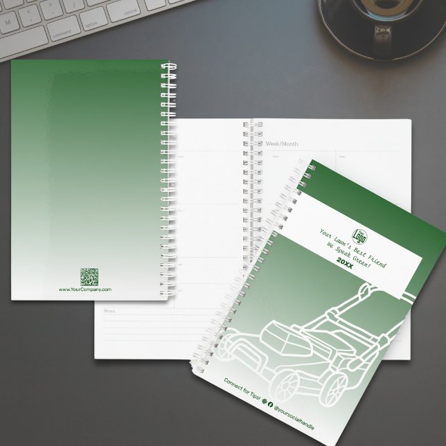 Logo minimaliste de l'électricité Soins de la pelo (Minimal Mower Logo Green Lawn Care Planner
)