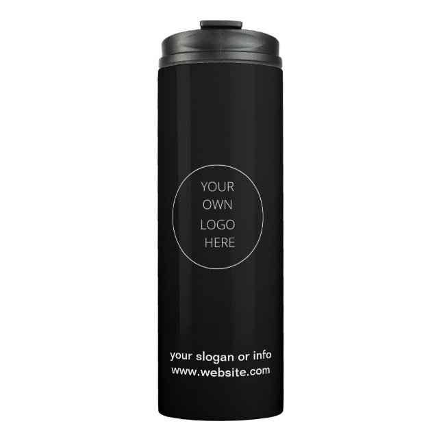 Logo | Minimalistisch Therme in der Geschäftsgesel Thermosbecher (Vorderseite)