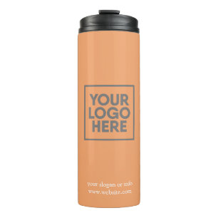 Logo Minimalistisch Therme in der Geschäftsgesel Thermosbecher