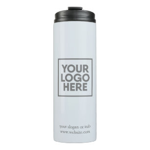 Logo   Minimalistisch Therme in der Geschäftsgesel Thermosbecher
