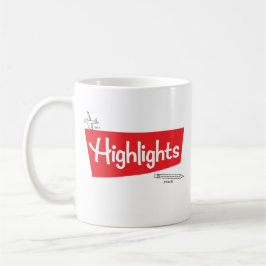 Logo mit Bleistift- und Vogel-Tasse Kaffeetasse