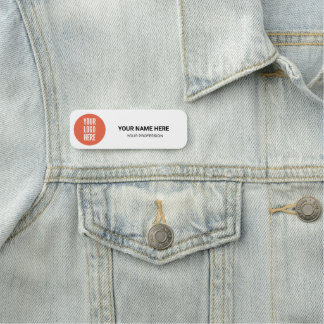 Logo Mitarbeiter Magnetisch Ihr Logo hier Geschäft Namensschild