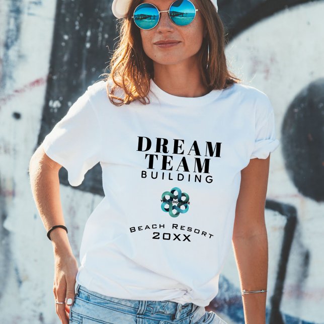 Logo-Mitarbeiter von Dream Team Gebäude Company T-Shirt (Von Creator hochgeladen)