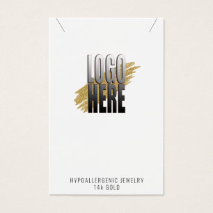 Logo moderne Social Media Collier Cartes d'afficha