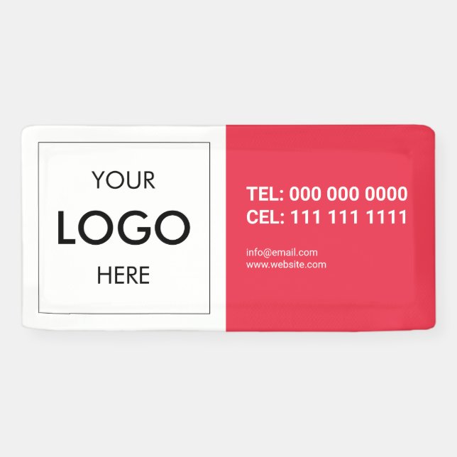 Logo Modernes Berufliches Banner (Horizontal)