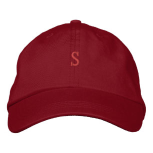 Logo Monogramme "S" Chapeaux Casquettes Personnali