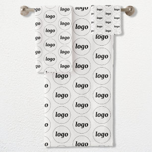 Logo Motif Business Promotion Branding Blanc