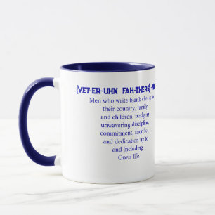 Logo Mug - vet-er-uhn fah-thers