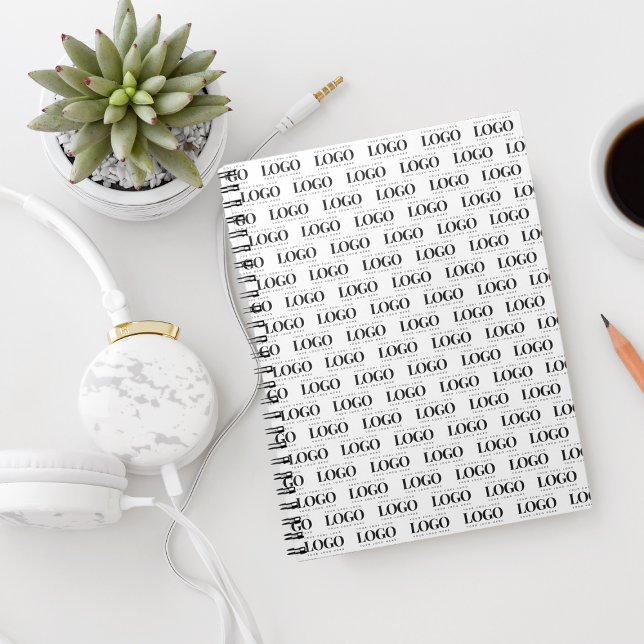 Logo-Muster für kundenspezifische Rectangle Busine Notizblock (Von Creator hochgeladen)