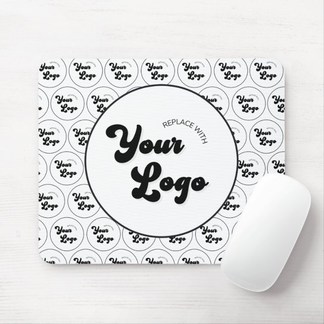 Logo-Muster für kundenspezifische Unternehmen Schw Mousepad (Mit Mouse)