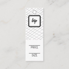 Logo-Muster Personalisierte Preismarken Mini Visitenkarte