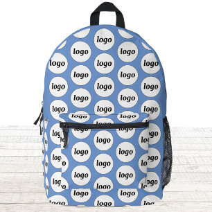 Logo-Muster Werbeaktion Blue Bedruckter Rucksack