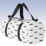 Logo-Muster Werbegeschäft Duffle Bag<br><div class="desc">Fügen Sie diesem Design Ihr eigenes Logo hinzu. Minimalistisch und beruflich. Ideal für ein Werbeprodukt für Ihre Mitarbeiter, Mitarbeiter, Kunden und Kunden. Ideal für Messe-, Reise-, Firmen- oder Sportveranstaltungen und Geschenke. Weitere Versionen finden Sie in der Auflistung.</div>