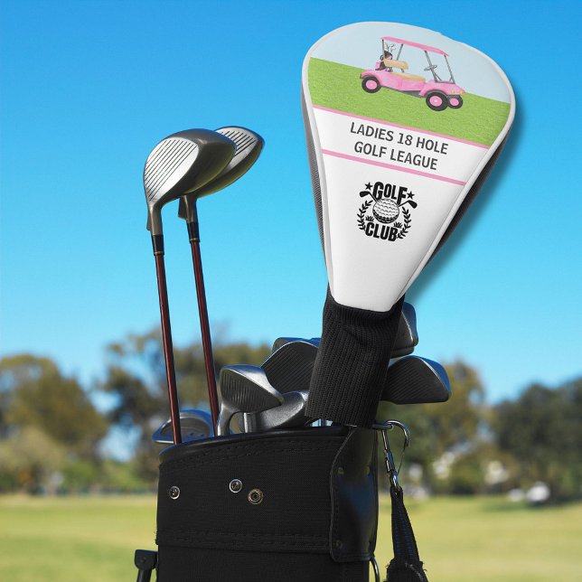 Logo-Nachricht für die "Women's Golf League Pink C Golf Headcover (Von Creator hochgeladen)