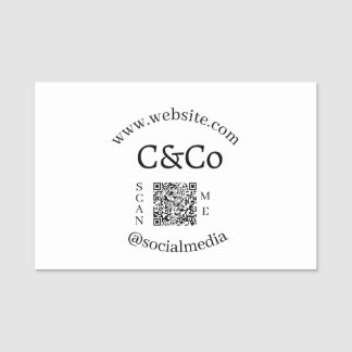Logo Name Buchstabe Unternehmen Social Media Websi Namensschild