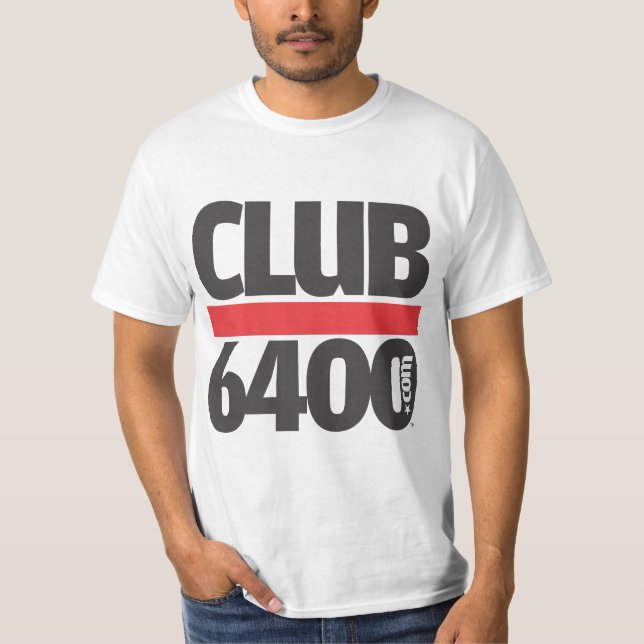 Logo-NamensT-Shirt des Verein-6400 T-Shirt (Vorderseite)