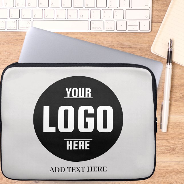 Logo-Neopren-Notebook-Sieb - 13 Zoll Laptopschutzhülle (Custom Logo Neoprene Laptop Sleeve – 13 Inch)