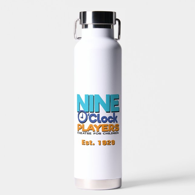 Logo NOP Est. bouteille d'eau 1929 (Avant)