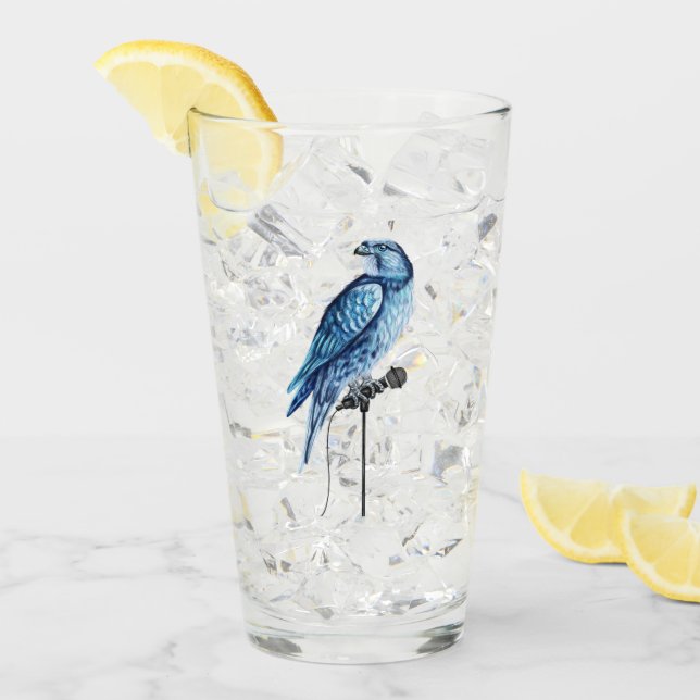 LOGO NUR Glas Trommel Glas (Vorderseite Ice)