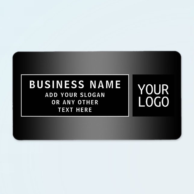 Logo oder QR-Code hochladen | COOLE RÜCKSENDEADRES Adressaufkleber (Von Creator hochgeladen)