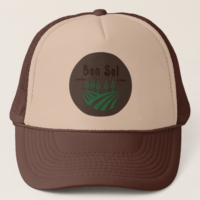 Logo of Bon Sol Truckerkappe (Vorderseite)