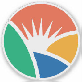 Logo of South Gyeongsang Province, South Korea Aufkleber