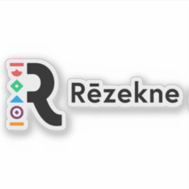Logo of the city of Rēzekne, Latvia Aufkleber