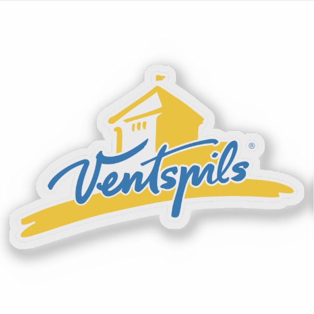 Logo of the city of Ventspils, Latvia Aufkleber (Vorderseite)