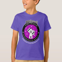 Logo officiel FWAS - T-shirt violet pour enfants