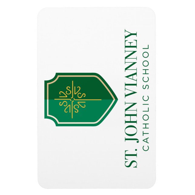 Logo officiel SJV 4" x 6" Magnet photo flexible (Vertical)
