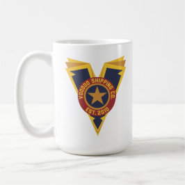Logo officiel tasse blanche classique de 15 onces