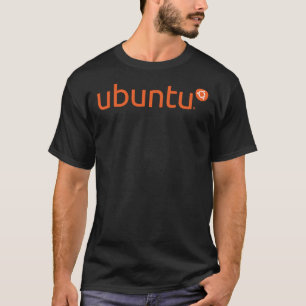 Logo officiel Ubuntu Orange-Blanc T-shirt Classic 