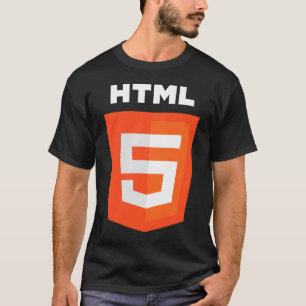 Logo-offizielles W3 W3C HTML 5 T-Shirt