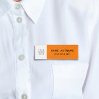 Logo Orange Simple Modern Minimalistisch Magnet Ti