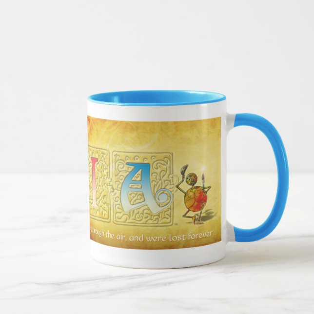 Logo Ozia - tasse à café avec Tik Tok (Droite)
