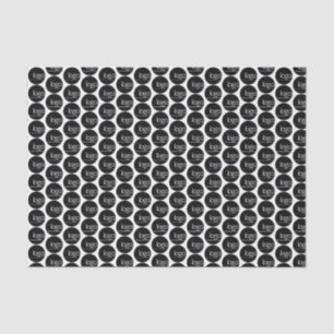 LOGO-PATTERN BUSINESS GIFT-PAKET SEIDENPAPIER