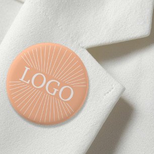 LOGO Peach Company Branding Button