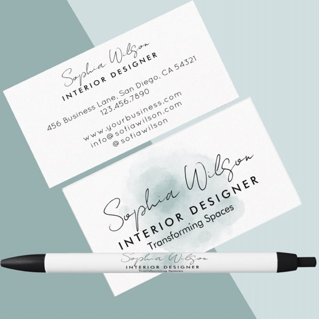Logo-Pen für moderne White Business-Signaturen Kugelschreiber (Von Creator hochgeladen)