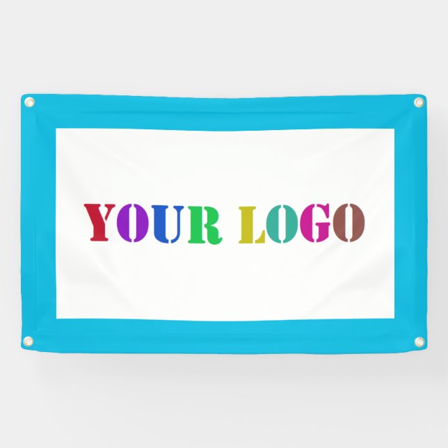 Logo personnalisé Bannière promotionnelle d'entrep (Horizontal)
