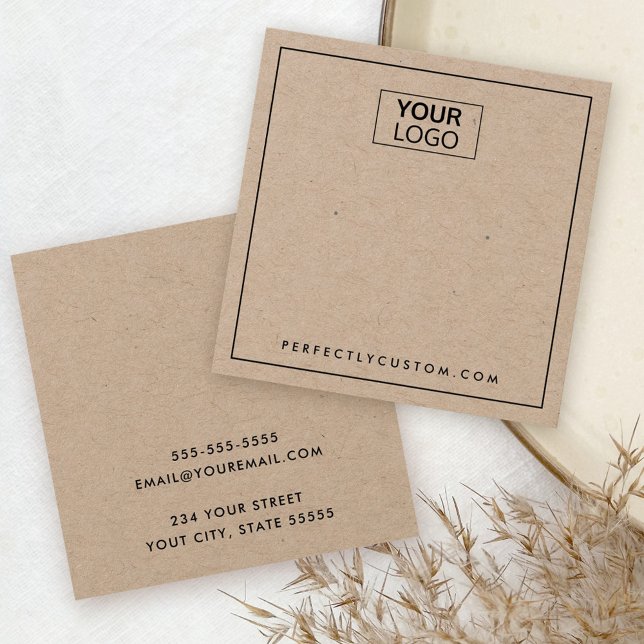 Logo personnalisé Carte d'affichage d'oreille en p (Créateur téléchargé)