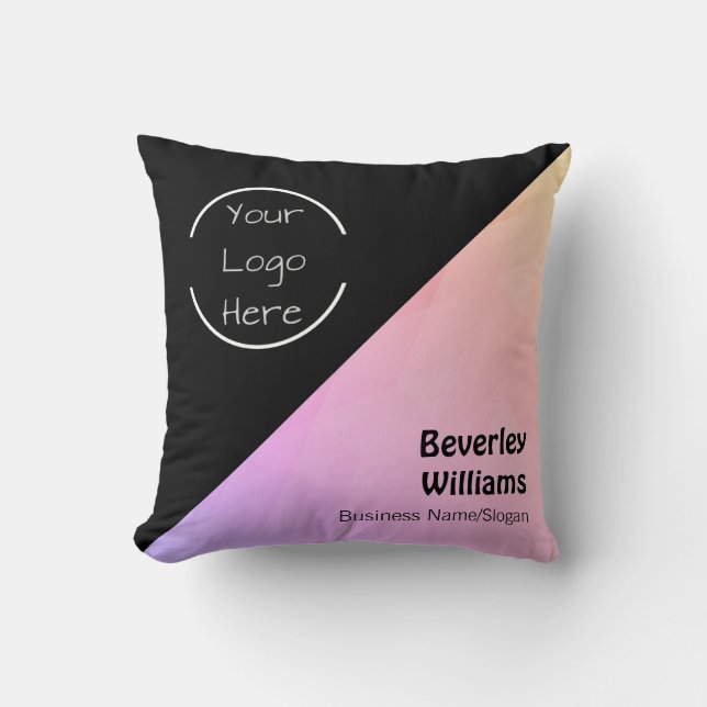 Logo personnalisé - Coussins de la décoration de b (Recto)