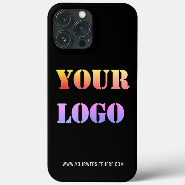 Logo personnalisé et coque iphone d'entreprise du  (Verso)