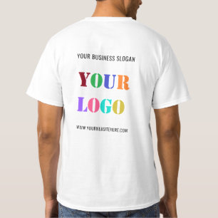 Logo personnalisé et T-shirt promotionnel