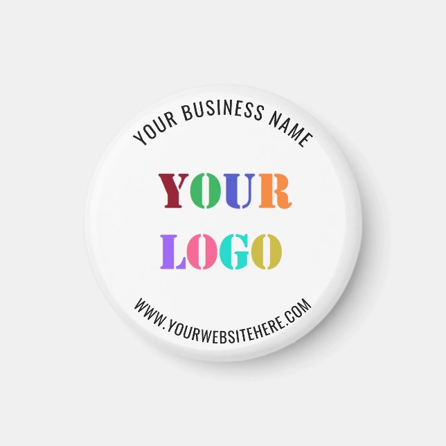 Logo personnalisé et texte promotionnel Magnets pr (Devant)
