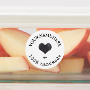 Logo personnalisé étiquettes alimentaires imperm