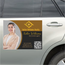 Logo personnalisé noir et or pour l'immobilier mod